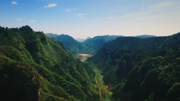 湘西凤凰风景 德夯 桐木寨 峡谷