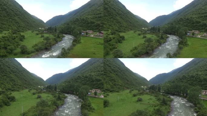 丹巴风光，甘孜州草原、大山、牧民