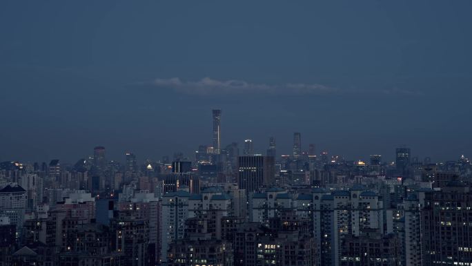 中国尊夜景