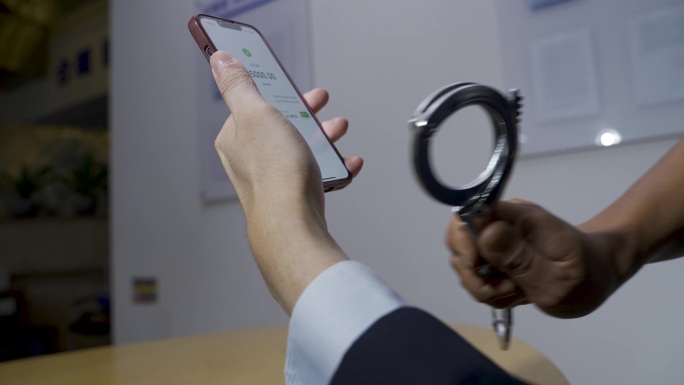 反腐行贿受贿被抓手铐