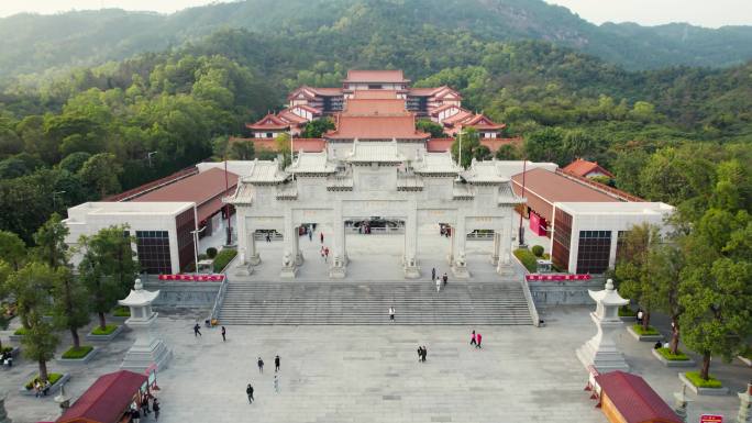 珠海普陀寺空镜