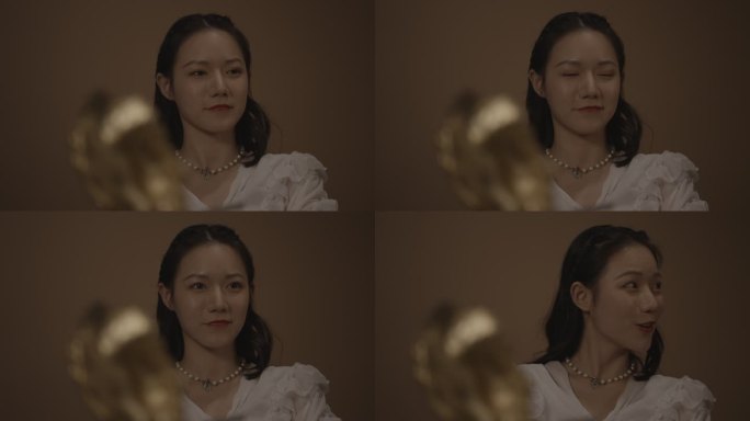 母女聊天视频素材