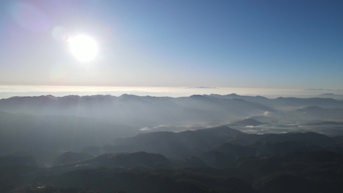 魔豆山上空巨美航拍