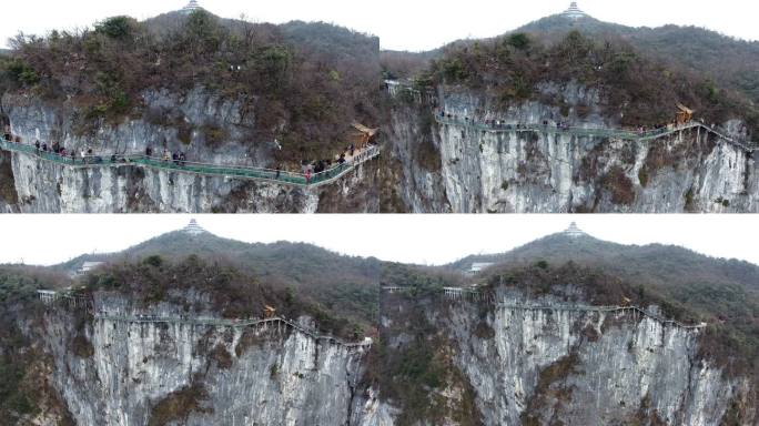 玻璃天窗张家界自然风景高山云雾张家界景区