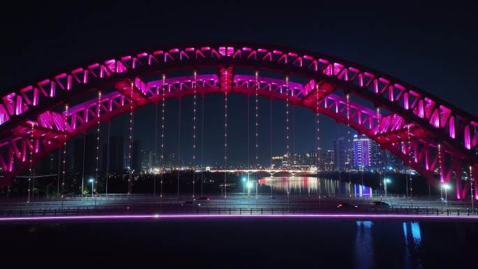 赣州新世纪大桥夜景