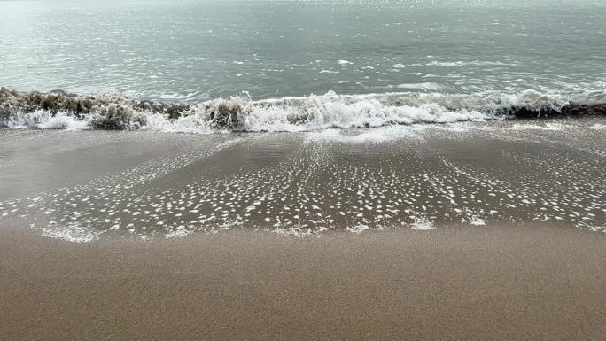 海浪 海滩 岸边 升格 海水