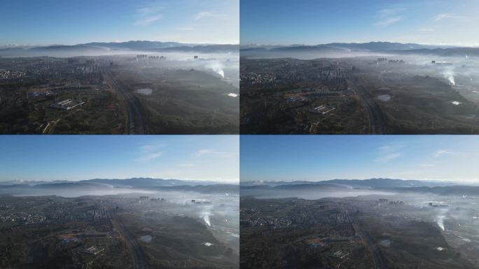 后拉上升江川大全景（原片无调色）