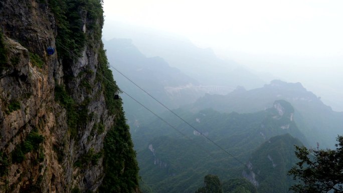 中国张家界天门山索道