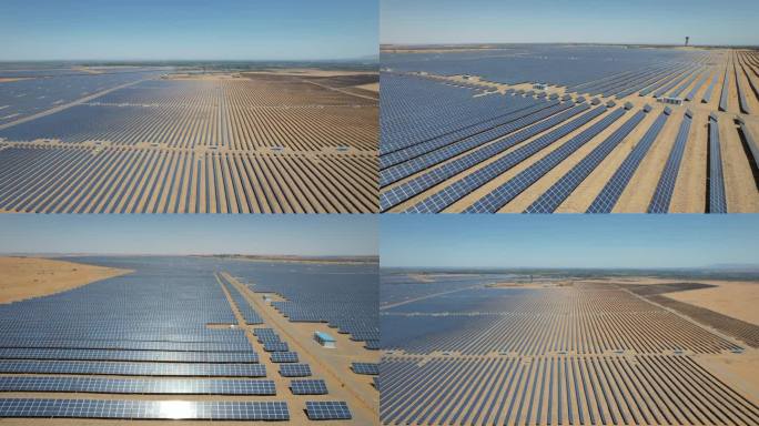 西部沙漠光伏发电新能源