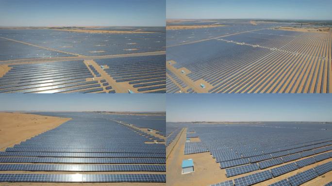西部沙漠光伏发电新能源