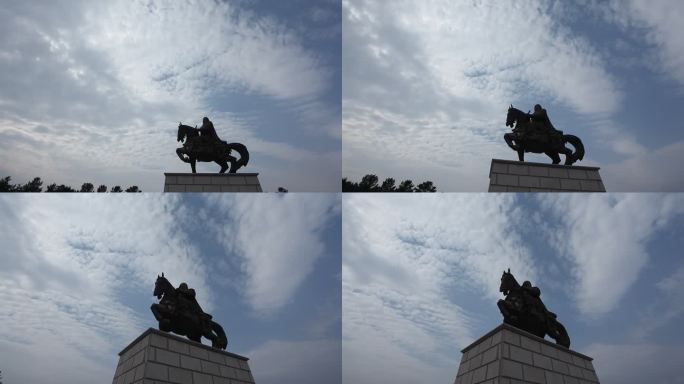 成吉思汗陵园雕塑