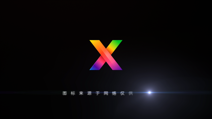 描边简洁logo