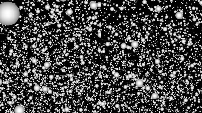 分子黑色背景合成素材元素透明通道竖屏