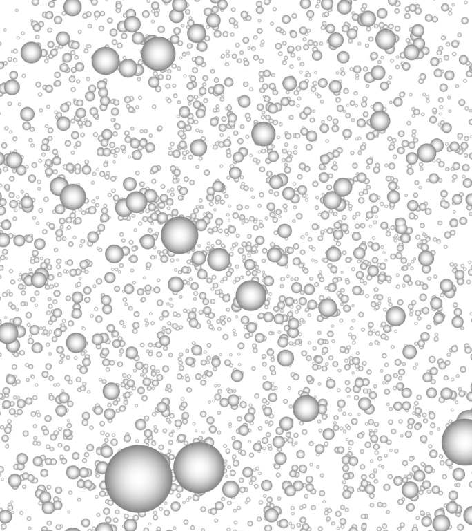 分子白背景合成素材元素透明通道AE模板包