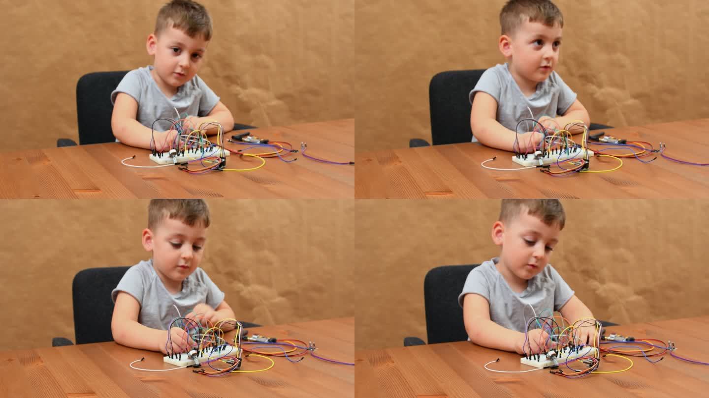 男孩和Arduino，DIY制作者