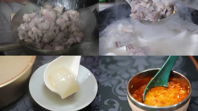 美食萝卜羊肉汤制作过程