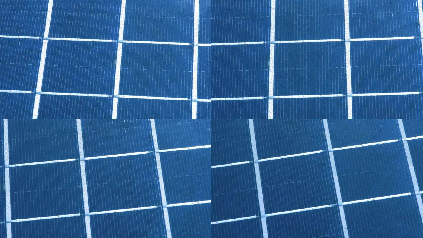 太阳能电池板特写国家电网南方电网新能源