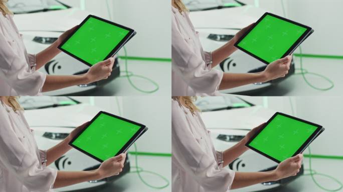 绿屏平板电脑续航能力测试清洁能源