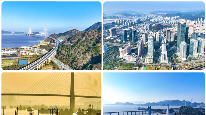 舟山市地标风光航拍合集