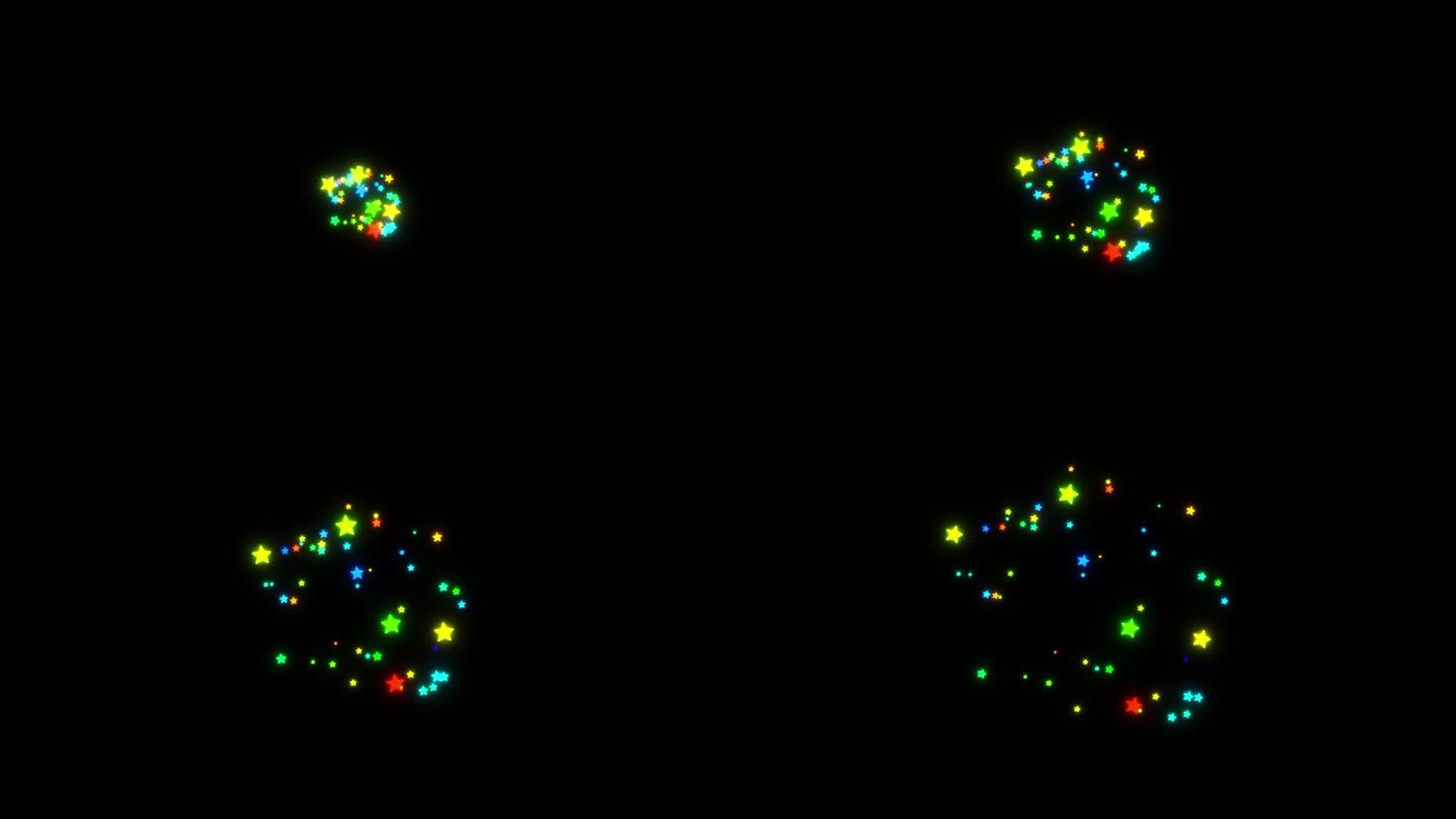 炫彩星光特效-带通道