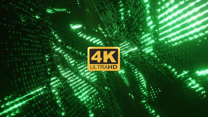 【循环】VJ舞台炫酷背景 黑客