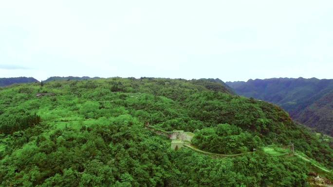 旧遗址 山顶旧址  海龙屯