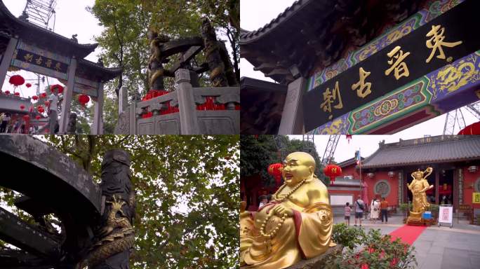 杭州灵顺寺天下第一财神庙4K视频合集
