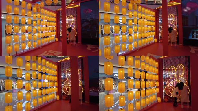 台州市温岭市银泰购物中心新春年味0763