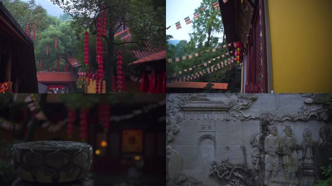 杭州上天竺法喜禅寺江南寺庙4K视频合集