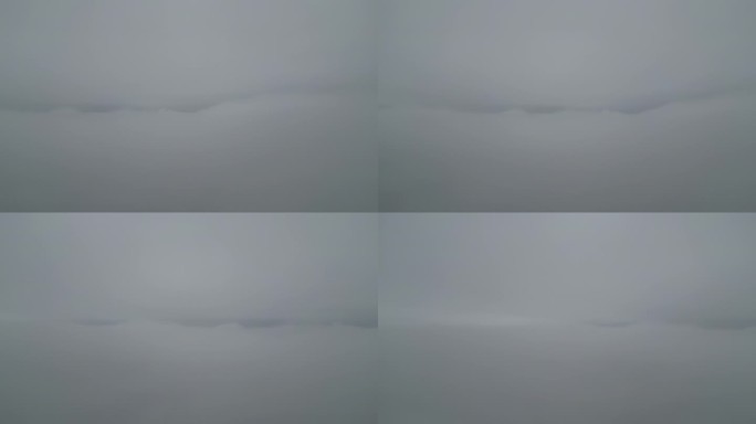 浓雾云层微光高空遮挡