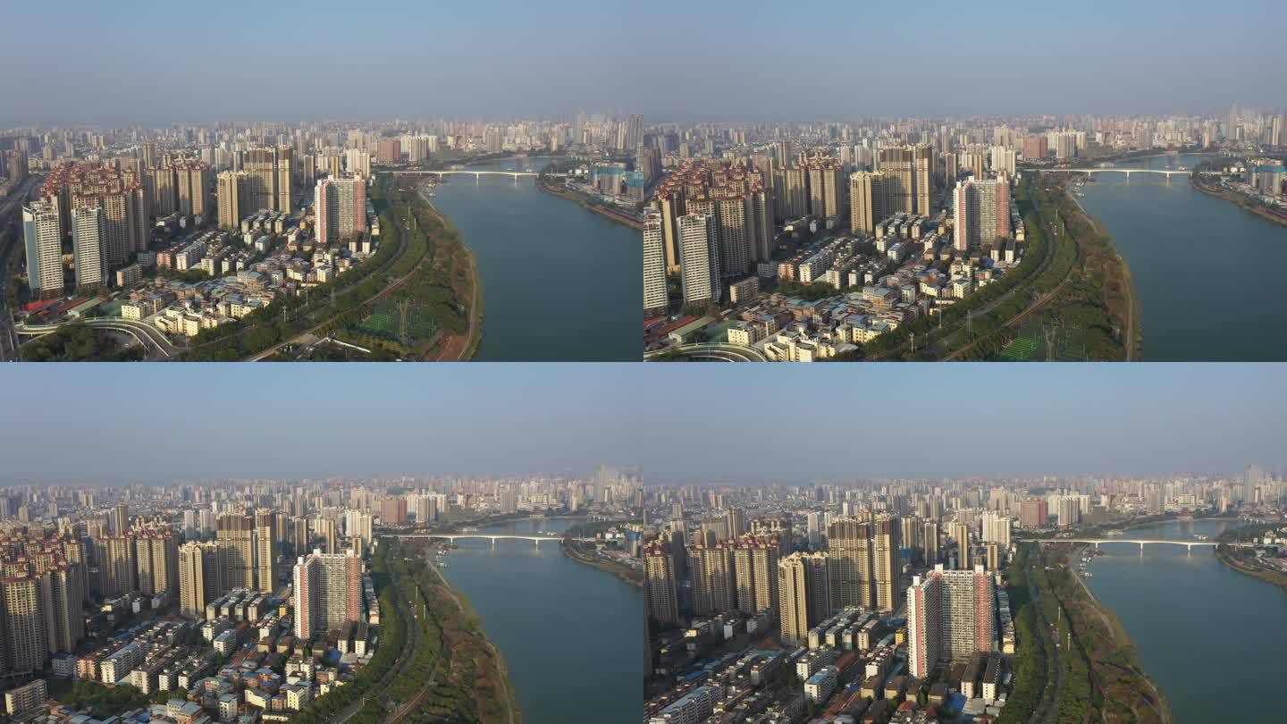 广西南宁城市航拍4K