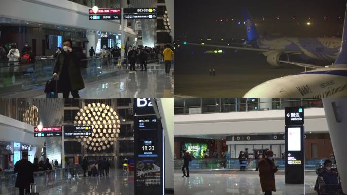 北京大兴机场疫情复苏 机场客流复苏实拍
