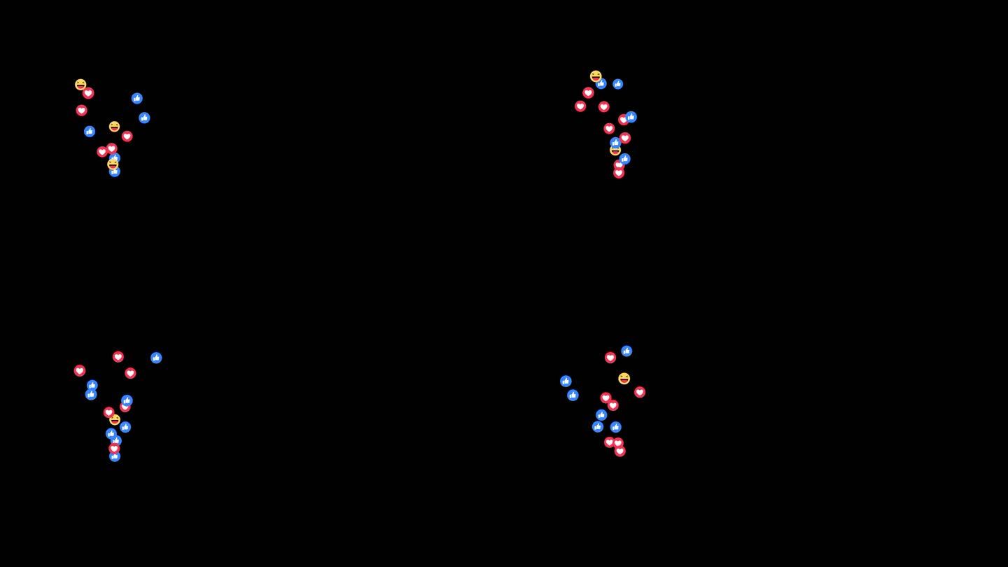 点赞表情动画原创4K点赞鼓掌喜爱小动画