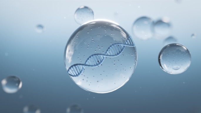 【原创】化妆品护肤DNA螺旋精华分子细胞