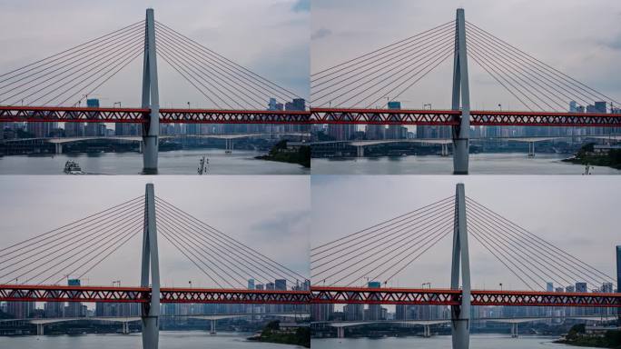 重庆城市风光千厮门大桥