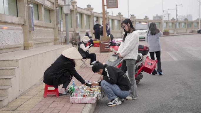 越南特色贸易街人文风情