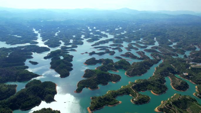 梅州千岛湖 梅州最大水库 五益塘水库