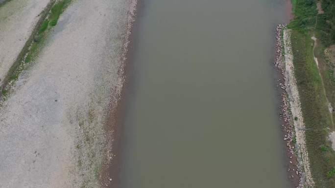 航拍贵州习水土城赤水河 四渡赤水