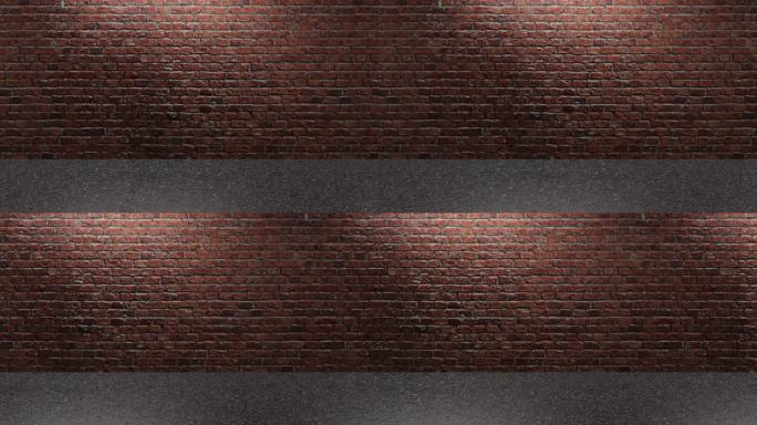 砖墙平移摄影机效果-三维动画