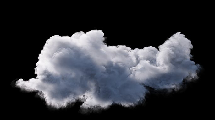 4K云层云雾素材（带Alpha）