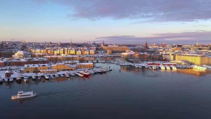 美丽的斯德哥尔摩，瑞典首都