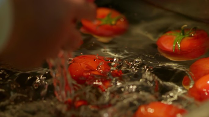 美食厨师炒菜厨房食材美食切菜洗菜红烧肉