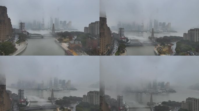 2023上海黄浦江平流雾