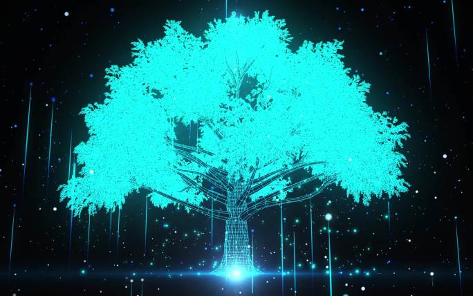粒子生命树生长