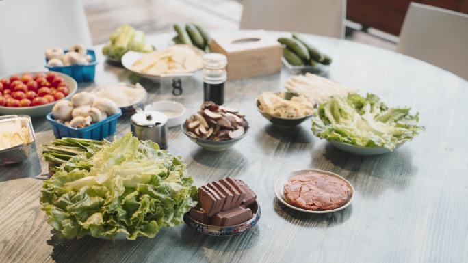 中国街头食品美食食材