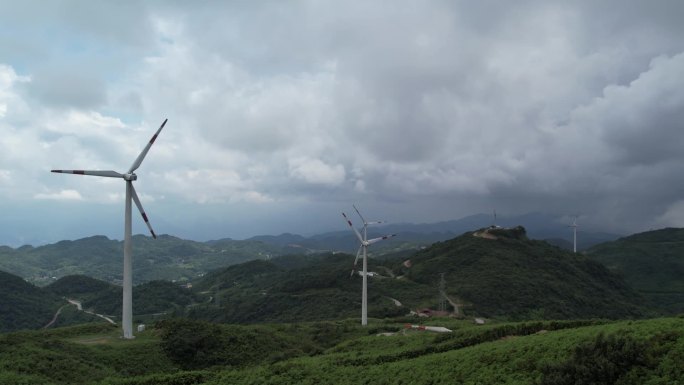 武隆寺院坪风场航拍合集