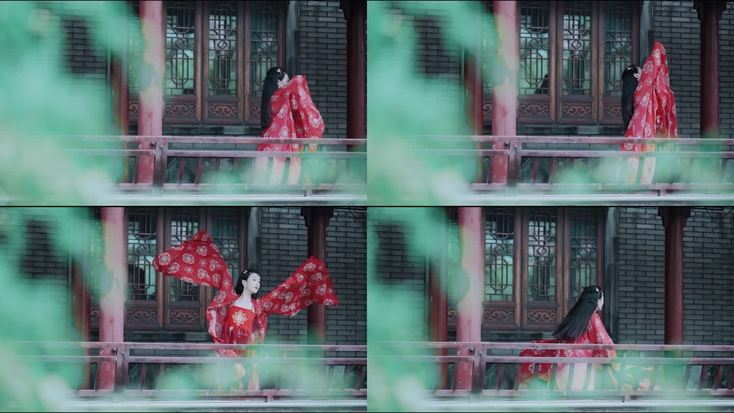 【4K】古风美女跳舞古装舞蹈