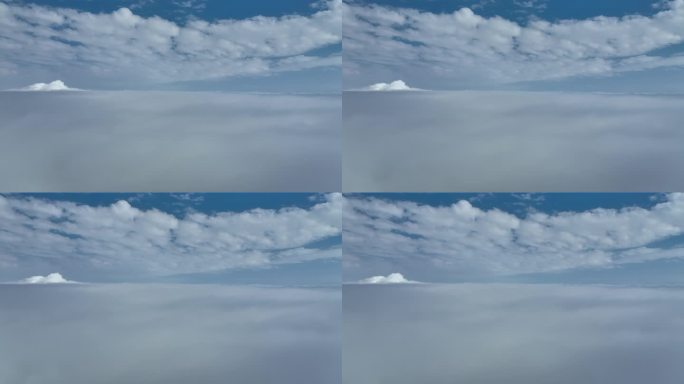 高空云及天空航拍视频