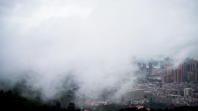 仙气缭绕的厦门城