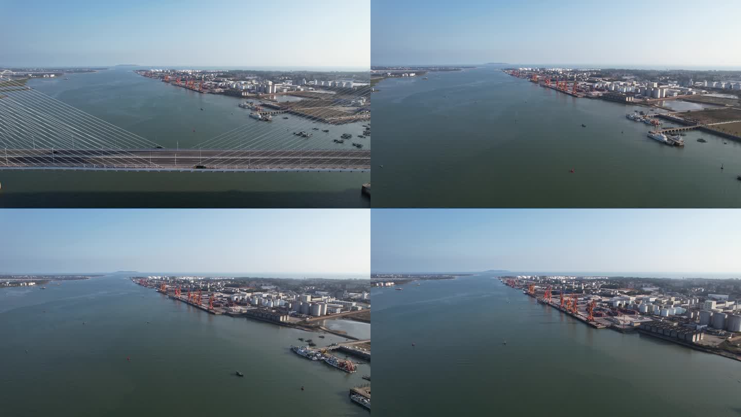 水东湾大桥长距离正面飞行